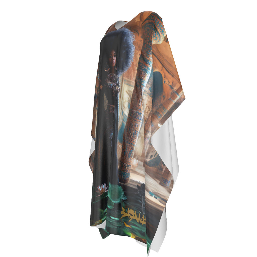 Kemetian Queen Kaftan - Among the pillars
