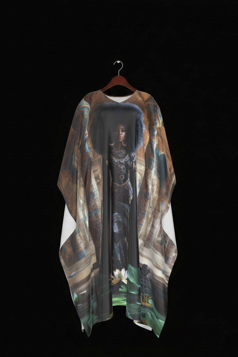 Kemetian Queen Kaftan - Among the pillars