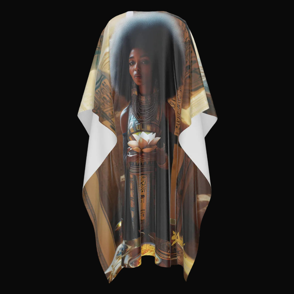 Kemetian Queen Kaftan - Holding The Lotus
