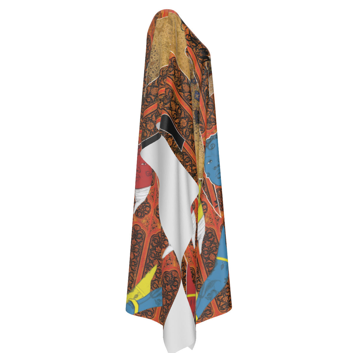 3 Akht — Faux Silk Kaftan
