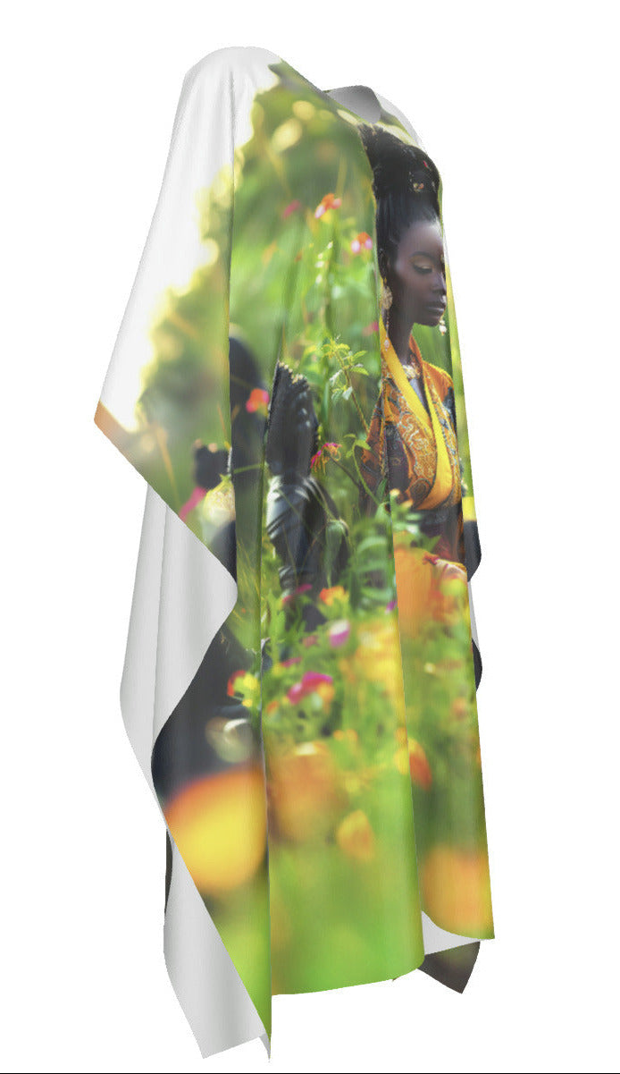 Budha Fields Kaftan-Green