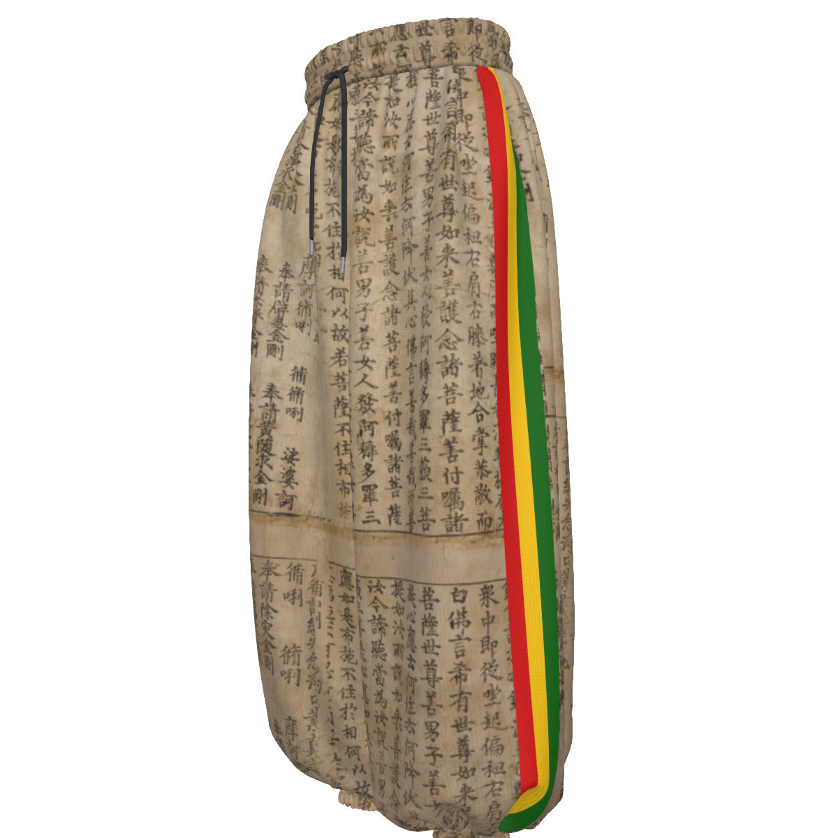 Red, Gold, Green-Heart Sutra Pant
