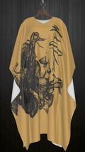4 Million Years Before Egypt — Faux Silk Kaftan