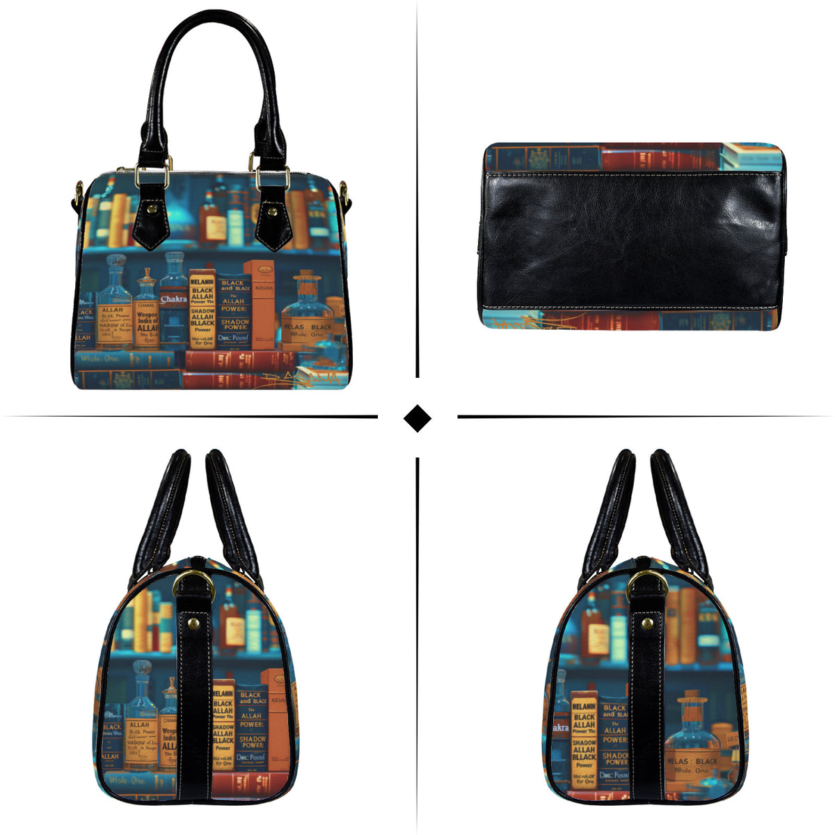 The Library — Leather Handbag