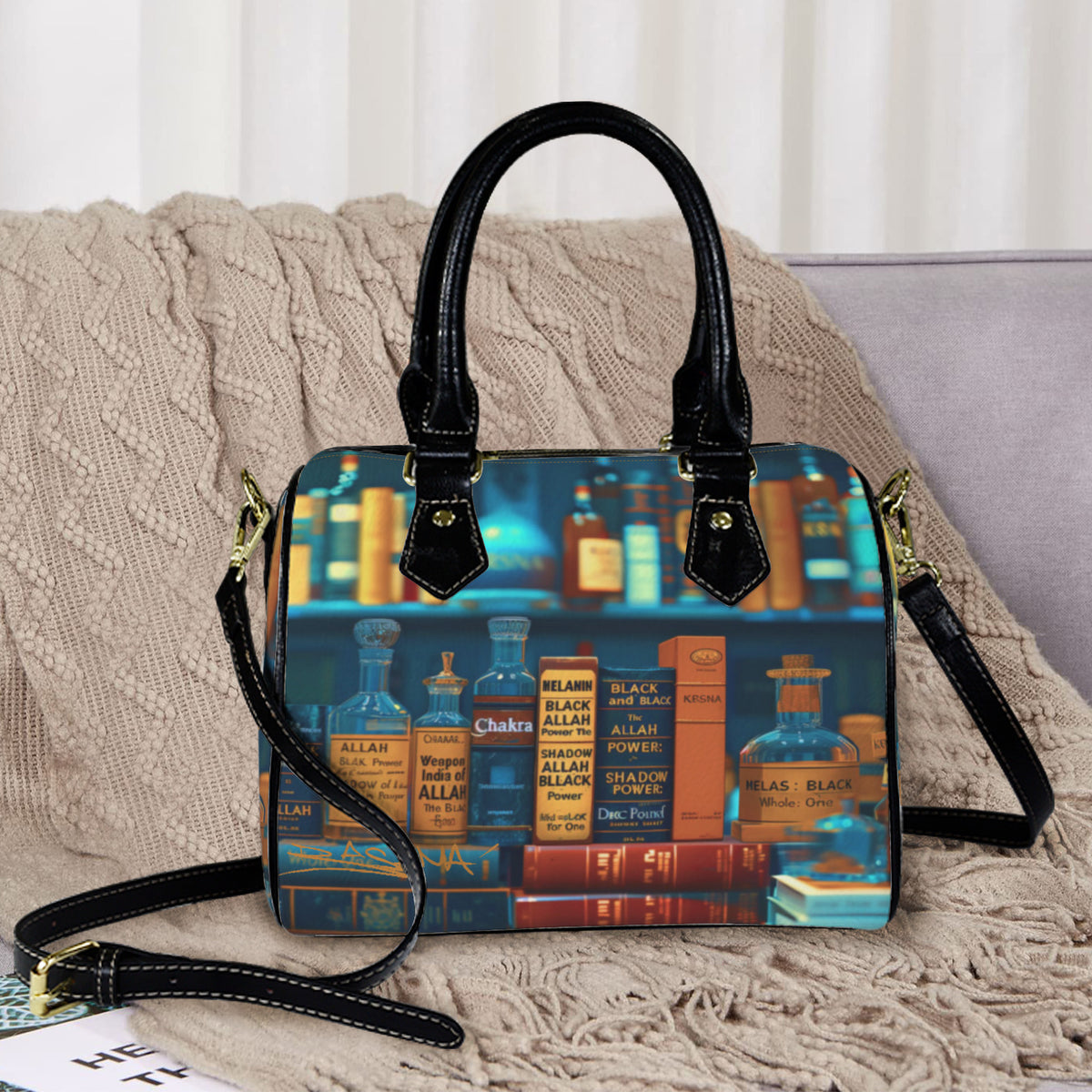 The Library — Leather Handbag