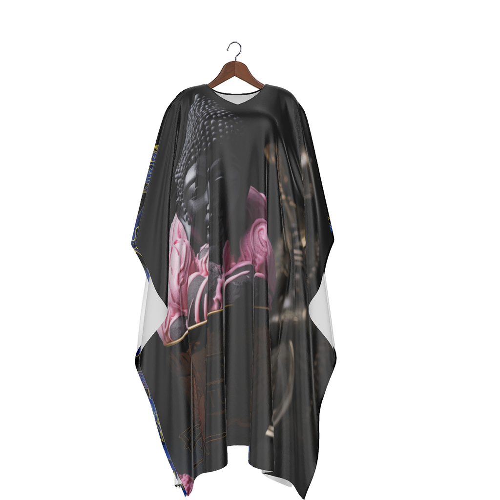 Budha Ice Cream, Strawberry — Faux Silk Kaftan