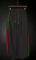 Red Black Green Pants