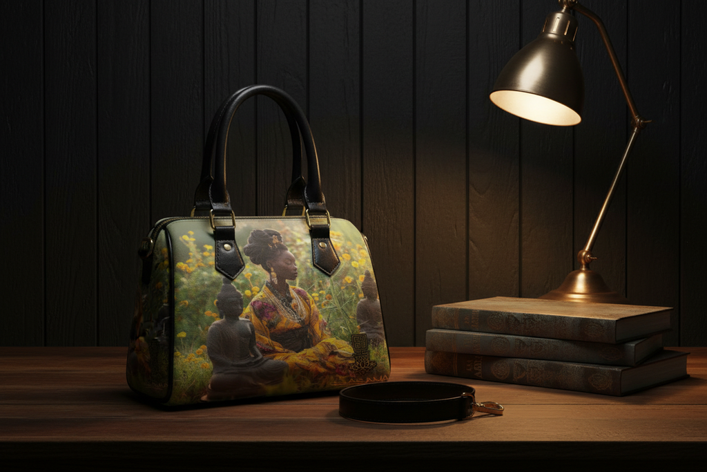Asana — Leather Handbag Editorial Mock
