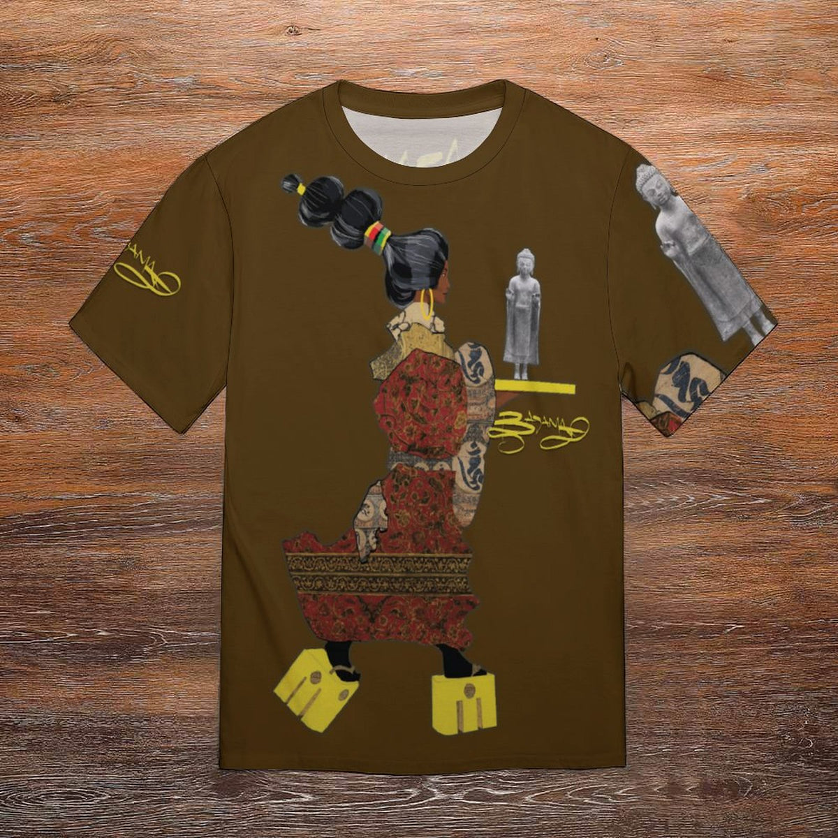 Carrying the Buddha — Dark Brown