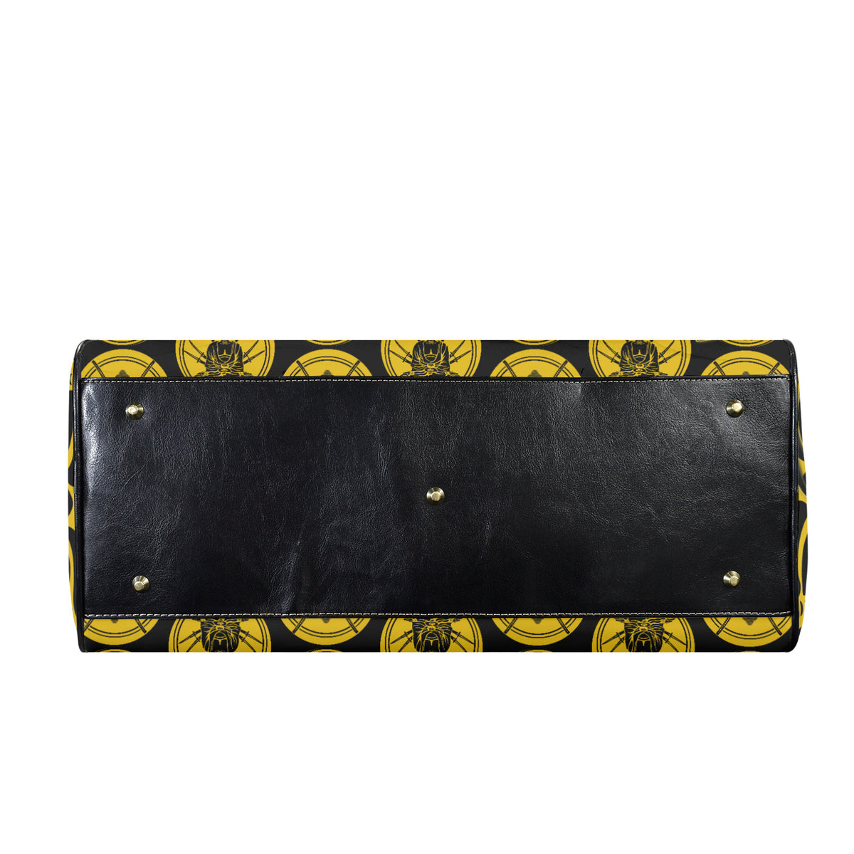 Budha Mon Gold — Large Leather Bag