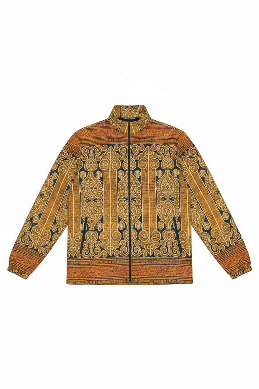 They Call It Ikat Jacket front flat lay on white