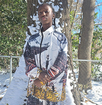 Samurai, Book Stacks and Chrysanthemum — Jacket