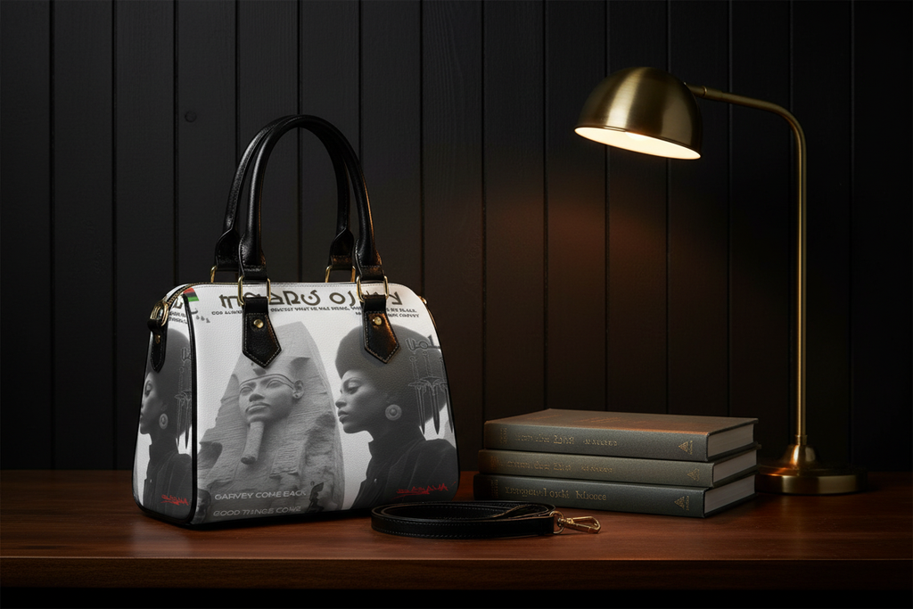 The Monument — Leather Handbag Editorial Mock